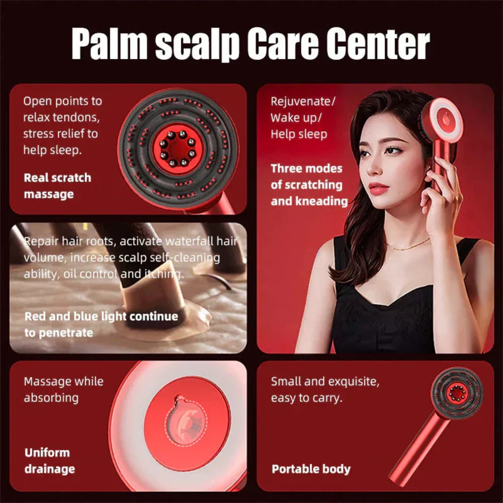 Electric Vibration Massage Comb