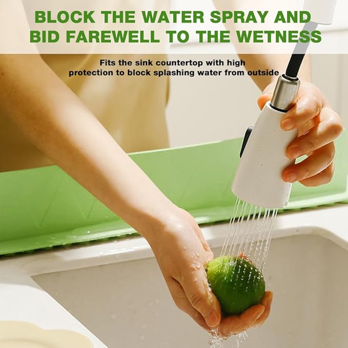 Splash Guard for Kitchen Sink & Wash Basin ( Buy 1 Get 1 Free )