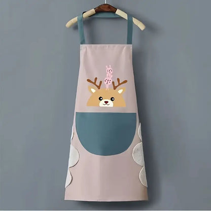 Adorable Animal Apron with Large Pocket (Buy 1 Get Free)