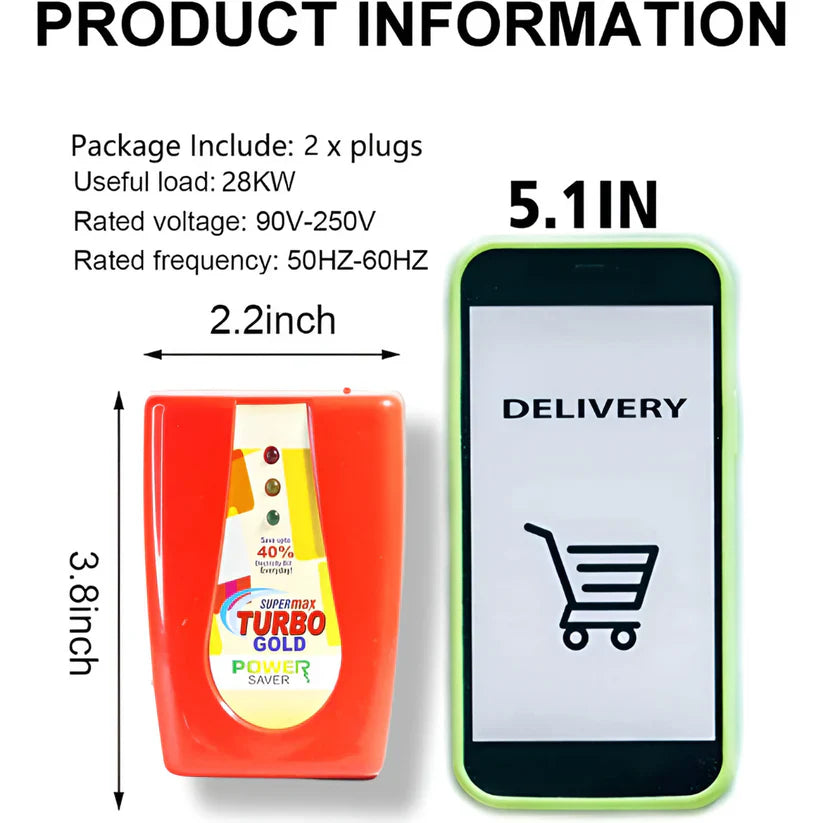 Max Turbo Enviropure Power Saver & Money Saver(15kw Save Upto 40% Electricity Bill Everyday)