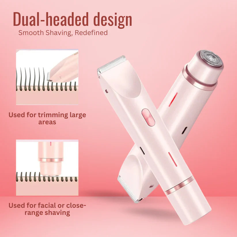 Smooth Skin Dual Head Shaver