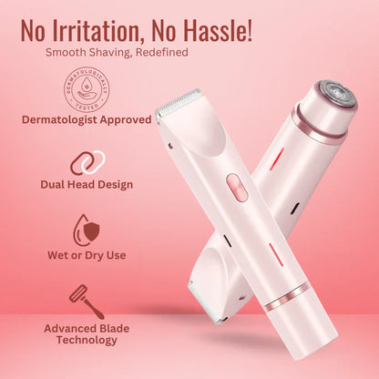 Smooth Skin Dual Head Shaver