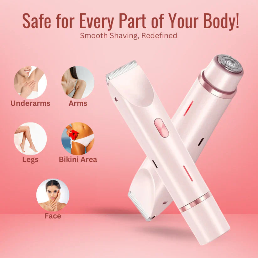 Smooth Skin Dual Head Shaver