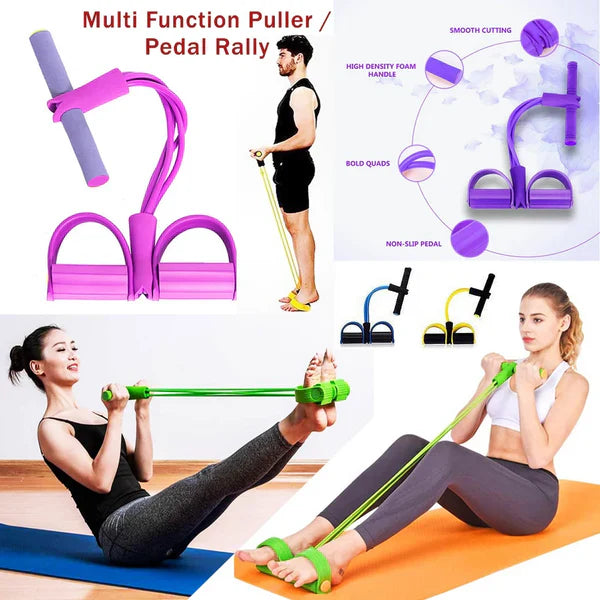 🧘 Yoga Pedal Puller Resistance Band